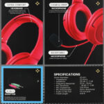 unlocked Headset MIC RED