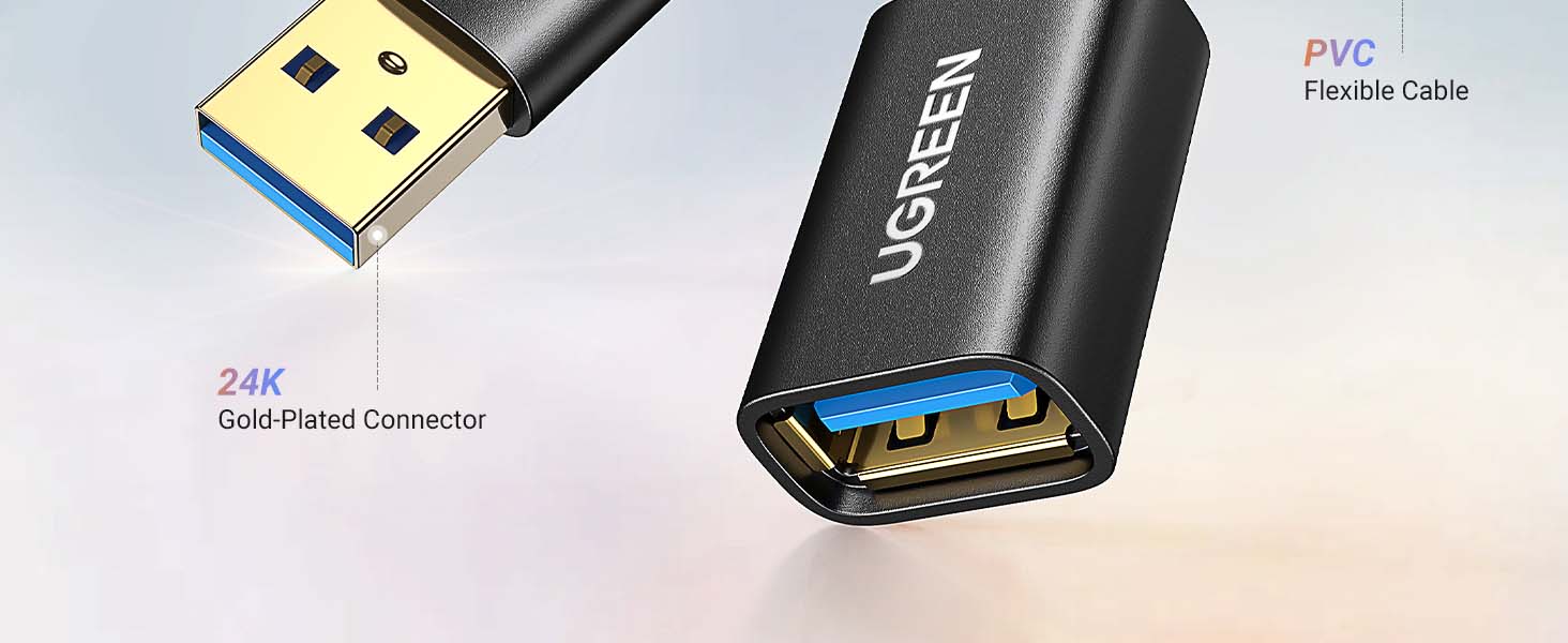 UGreen 1m USB 3.0 A Male to Female Extension Cable [ 10368 ]