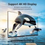 Vention HDMI 90 Degree Male To Female HDMI Vertical Flat Adapter AIPB0 - Image 5