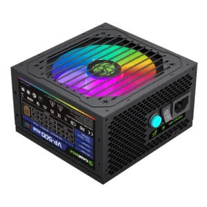 GAMEMAX 500W RGB power supply - 80 plus Bronze - ultra quiet - VP-500-RGB