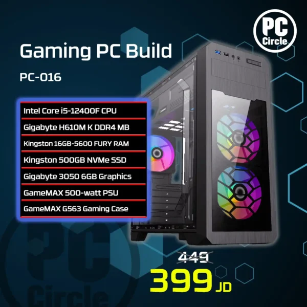 PC-016 Gaming PC Build