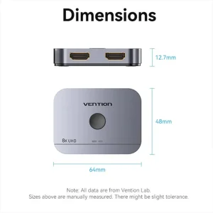 Vention 2-Port 8K HDMI