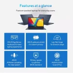 ASUS VIVOBOOK 14 " Intel Core i5-1334U, 8GB DDR5 RAM, 512GB SSD NVMe Storage, DOS " X1404VA-NK1174 🎁 Free Gifts 🎁 - Image 2