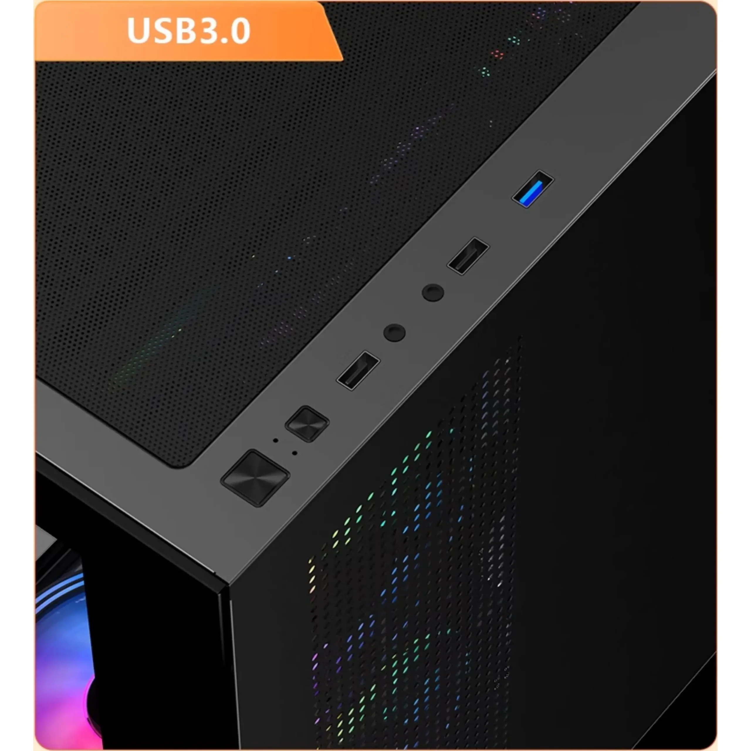 Gaming Case Sahara Dream Matx Black