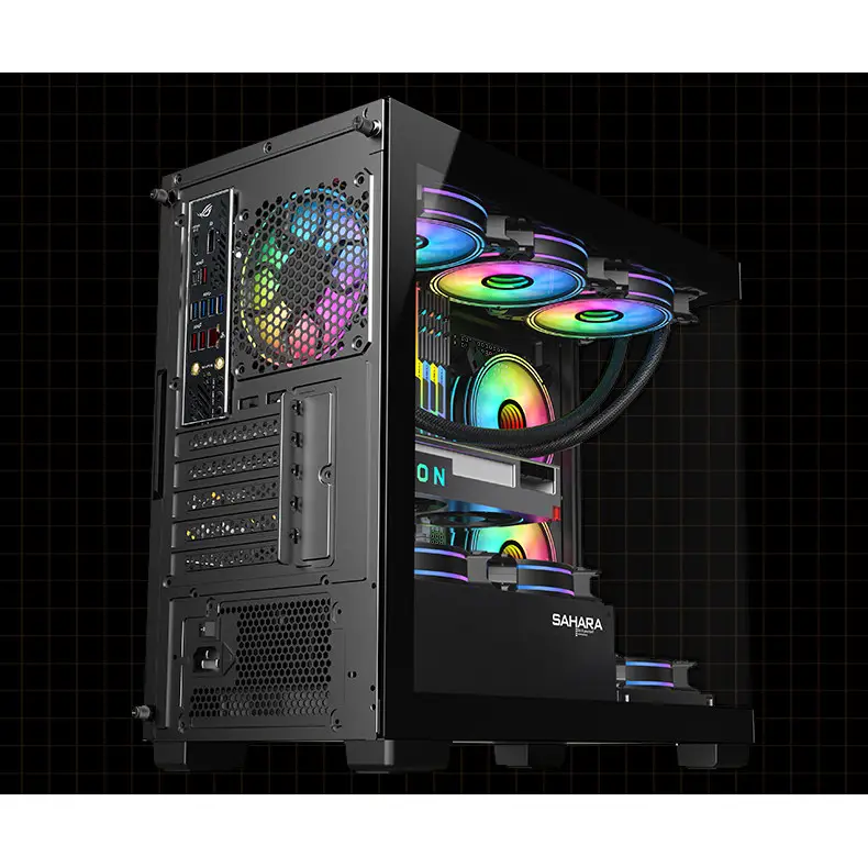 Gaming Case Sahara Dream Matx Black