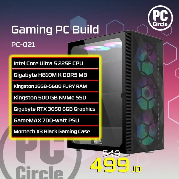 PC-021 Gaming PC Build