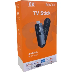 MX 10 TV Stick 2GB RAM, 16GB Storage with Android TV