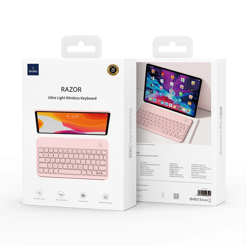 WiWU Razor Wireless Keyboard Pink
