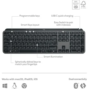 Logitech MX Wireless keyboard