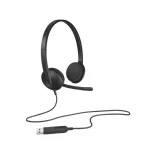 Logitech USB Headset Black