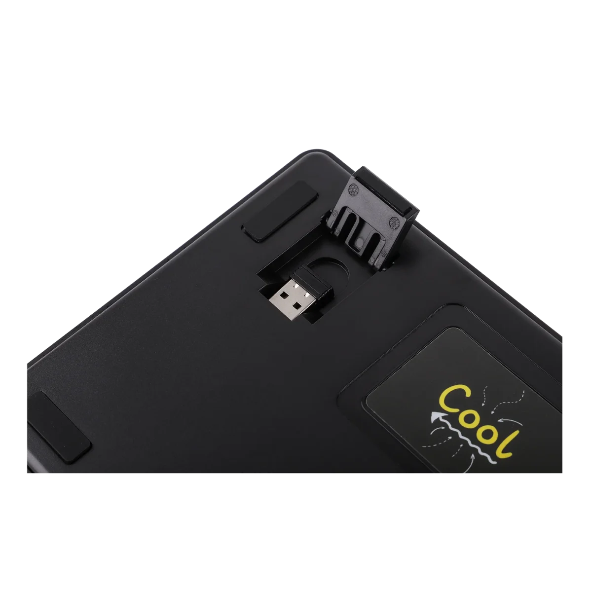 AJAZZ AK980 V2-Sunflower Wired and Wireless Mechanical Keyboard - eranthis stellata switch - black-grey-yellow-3Model - Image 5