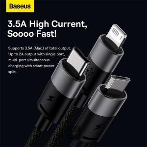 Baseus 3in1 USB cable 0