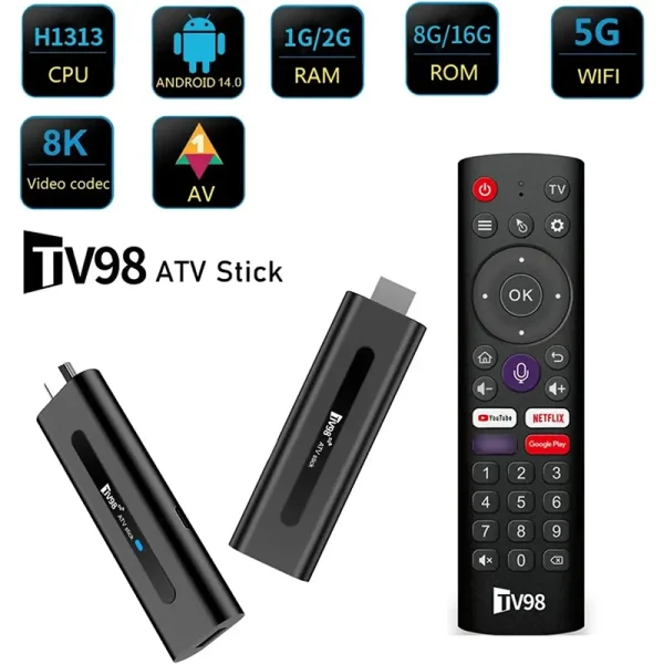 TV98 RK3518 STICK 2+16GB