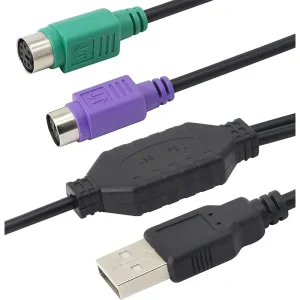 PS2 Female to USB-Male