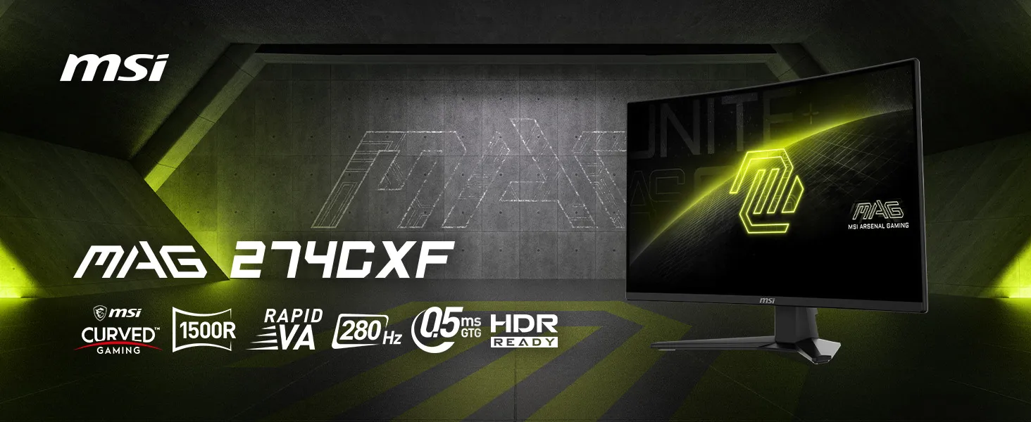 MSI MAG-274CXF Curved Monitor