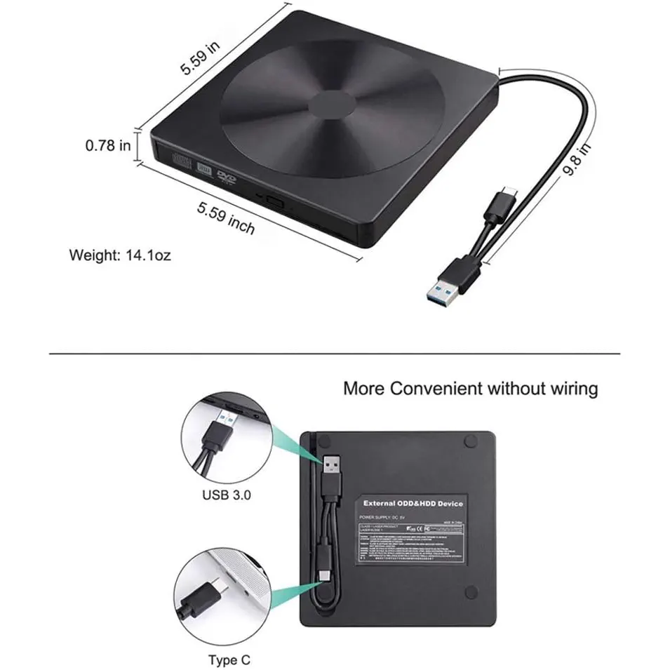 High Speed Portable DVD Reader High Speed Portable DVD Reader