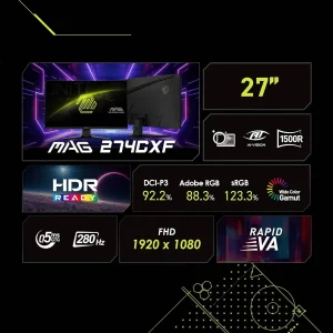 MSI MAG-274CXF Curved Monitor