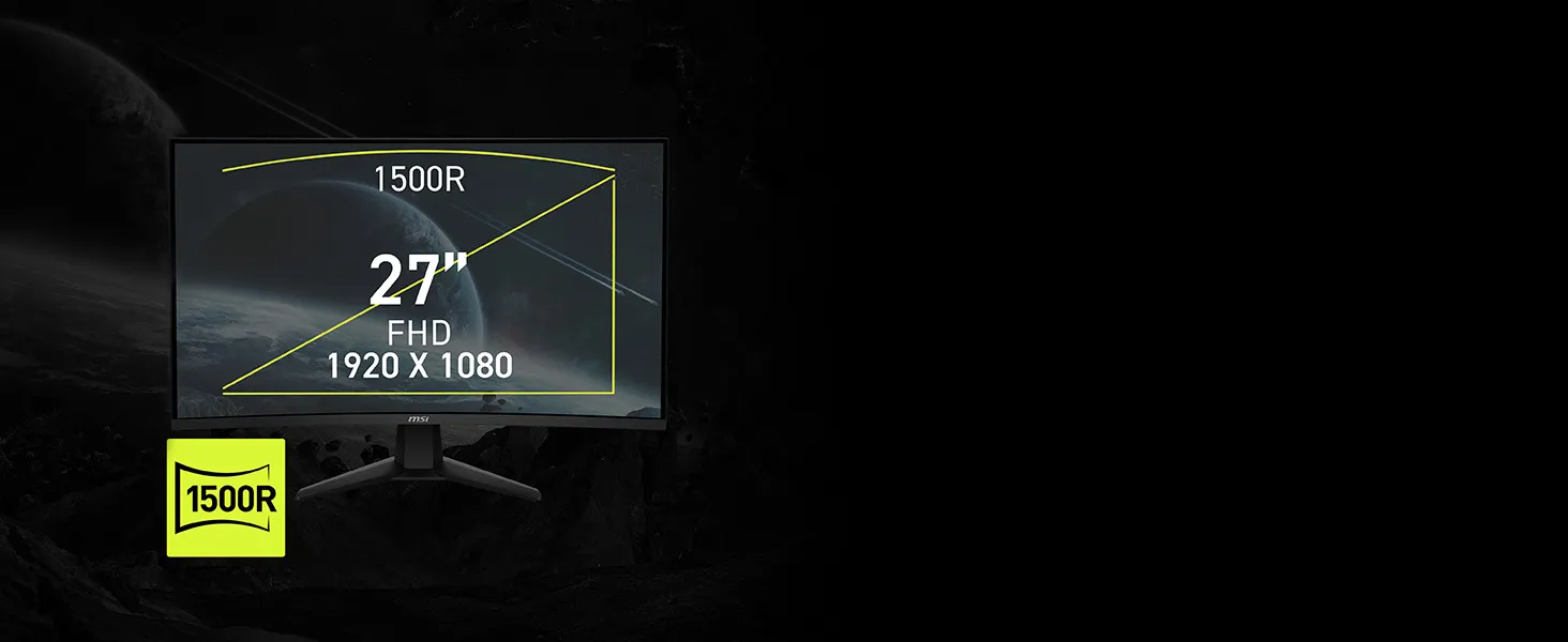 MSI MAG-274CXF Curved Monitor