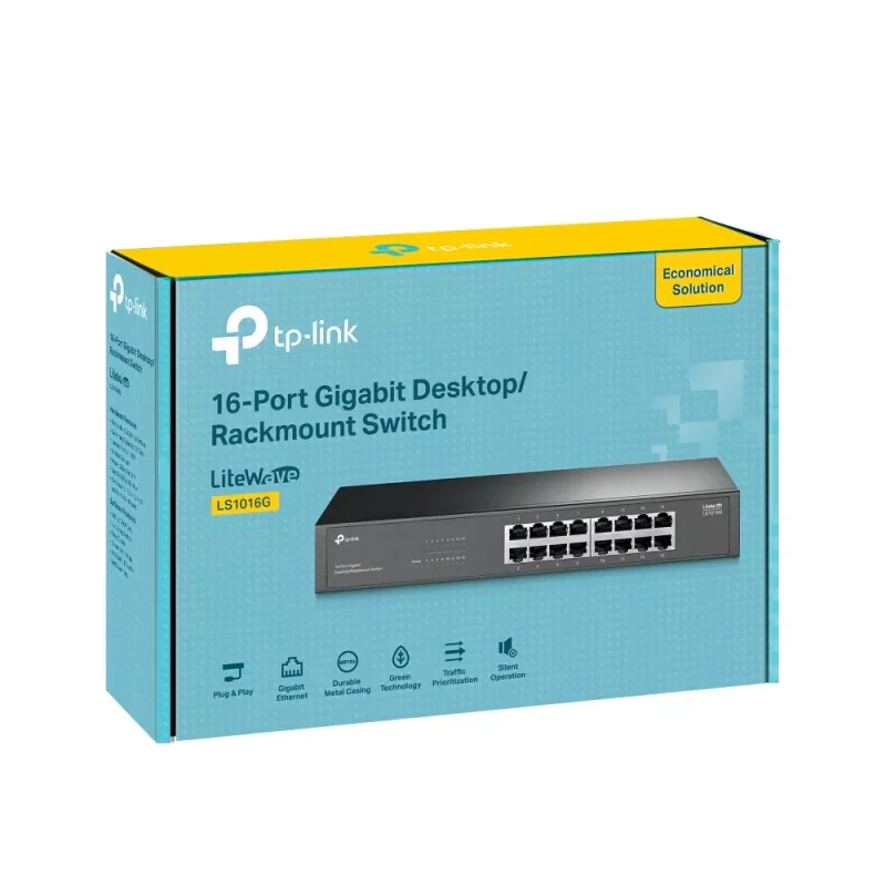 TP-Link 16-Ports Gigabit LS1016G