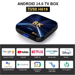 Android TV98 Box 4GB+64GB