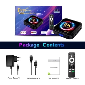 Android TV98 Box 4GB+64GB