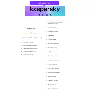 Kaspersky Plus 1 Device