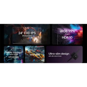 LG Monitor 24" 144Hz