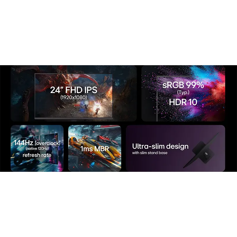 LG Monitor 24" 144Hz