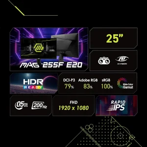 msi Gaming Monitor 255F-E20