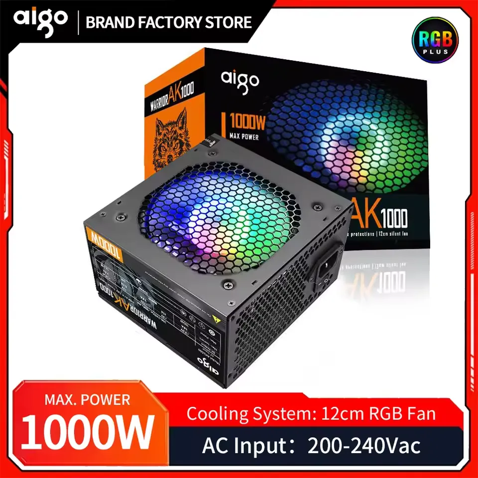 1 Aigo 1000w Power Supply