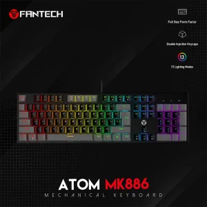 fantech mechanical keyboard red-switch