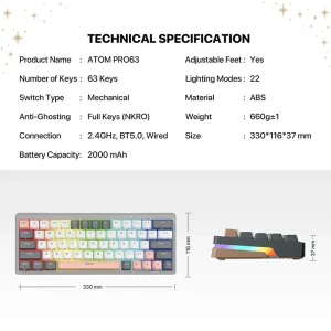 fantech KEYBOARD blue switch