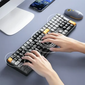 Darkfalsh Mechanical Keyboard brown-sugar