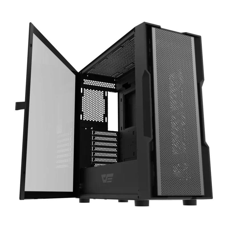 darkflash DK431 E-ATX PC Case - black