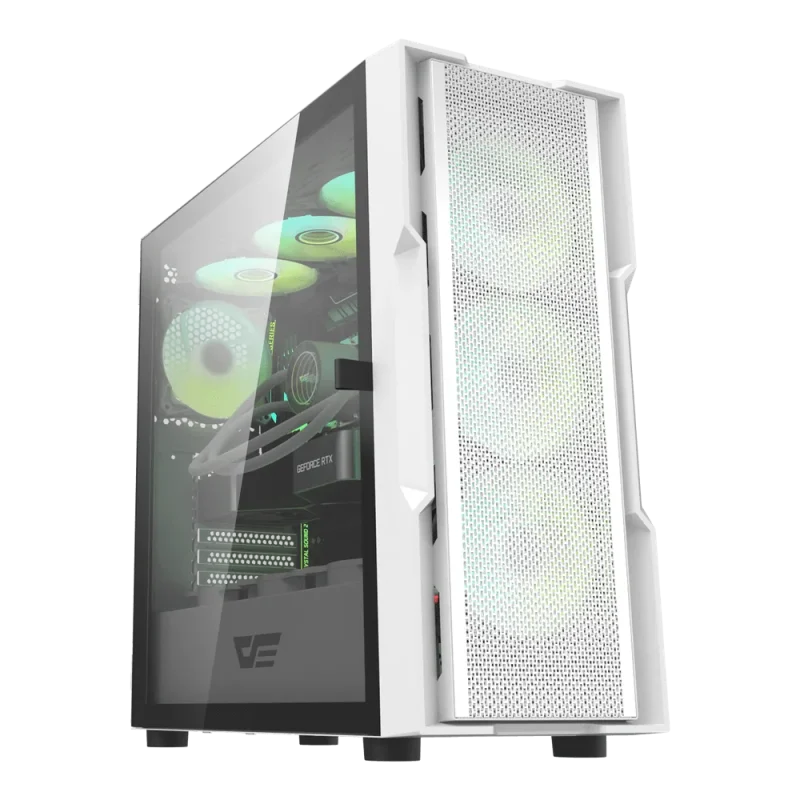 darkflash DK431 E-ATX PC Case - white