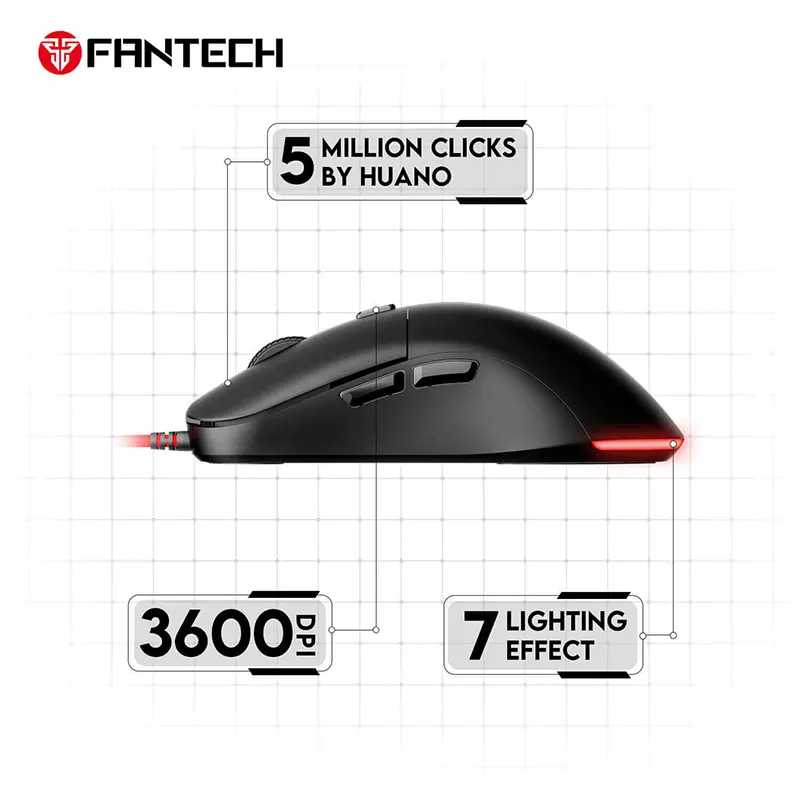 FANTECH Wired Gaming Mouse
