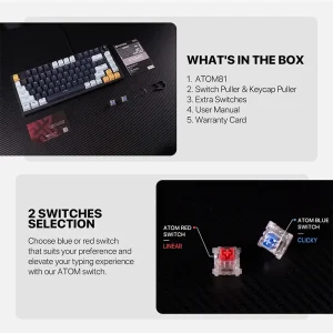 fantech mechanical SKY-BLUE switch