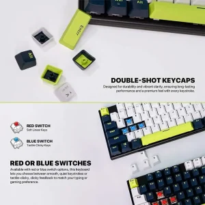 fantech mechanical keyboard red-switch