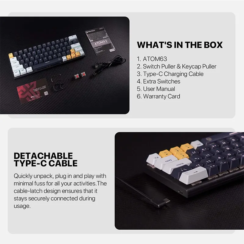 FANTECH mechanical gaming keyboard