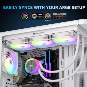 DarkFlash DG360 White Cooler
