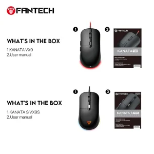 FANTECH Wired Gaming Mouse