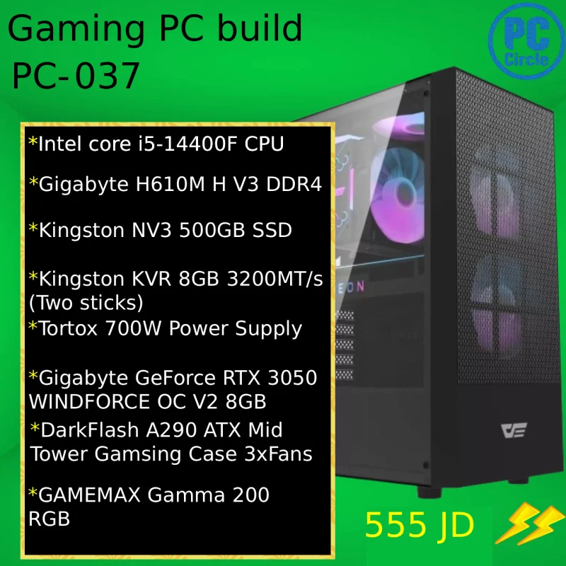 PC-037 Gaming PC Build