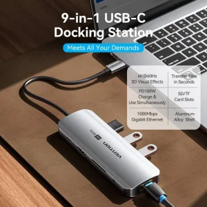 Vention 9-in-1 USB-C TQLHB