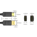 Vention DisplayPort-HDMI 3M Black