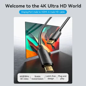 Vention DisplayPort-HDMI™ 5M Black