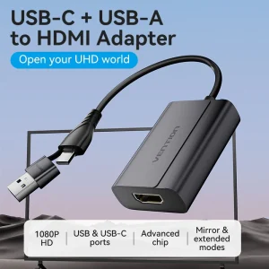 Vention USB-C&USB-A to HDMI