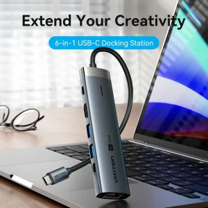 Vention 6-in-1 USB-C TGNHB
