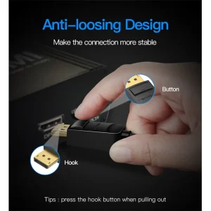 Vention DisplayPort-HDMI 3M Black