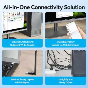 Vention AX300 Adapter KDVB0