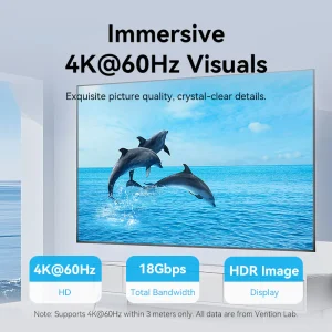 Vention HDMI 1 m Black